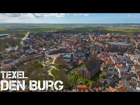 Den Burg Texel NL, Cinematic Drone - DJI Mini 3 Pro 4K