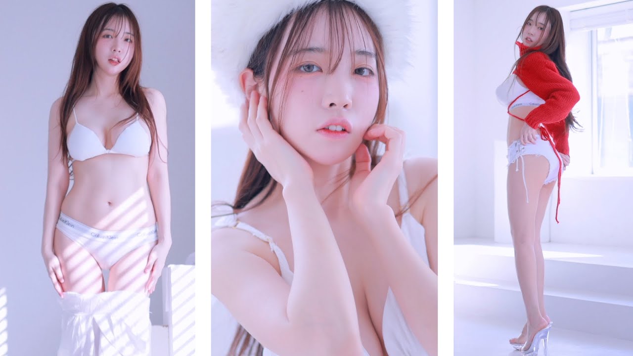 4K] 당신을 뜨겁게 녹여버릴 모모리나 '화이트 룩북' Momorina 'Shiroi White' Look Book 白い恋人  ルックブック - Youtube