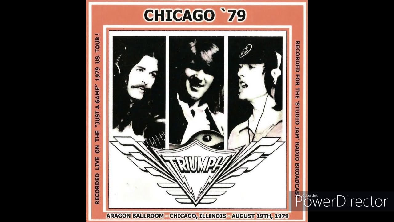 Triumph Live August 19, 1979 Aragon Theatre, Chicago, Il - Youtube