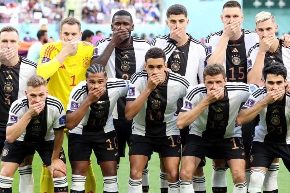 Germany Vs. Japan: German Players Cover Mouths In Protest Against Fifa  Clampdown On Free Speech In 'Onelove' Armband Row | Cnn