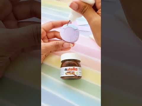 How to make a Mini Nutella Party Favor with Cricut