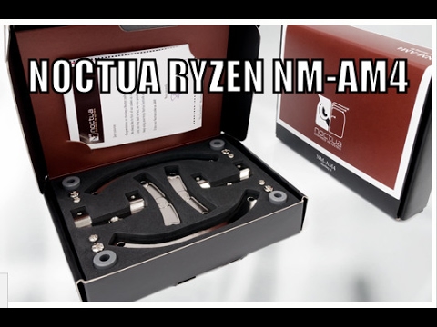 noctua NM-AM4 Mounting Kit for Ryzen Overview and Unboxing