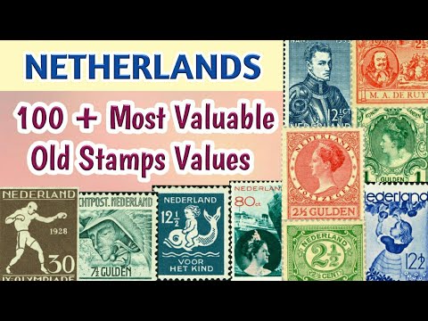 Netherlands Stamps Value | Most Expensive Rare Stamps Of Netherlands | Holland Dutch Stamps