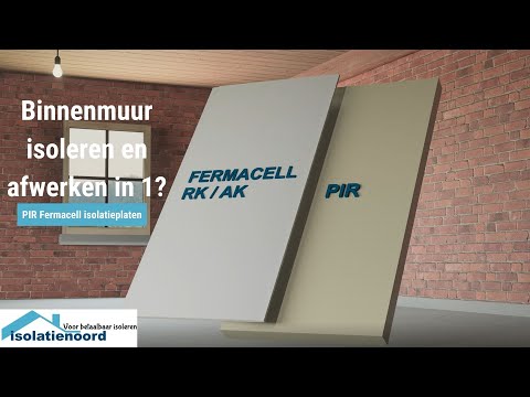 Binnenmuur isoleren en afwerken met PIR Fermacell Isolatieplaten | isolatienoord.nl