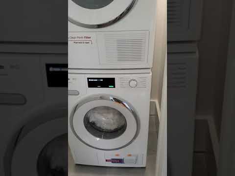 Operating instructions for Miele W1 washing machine