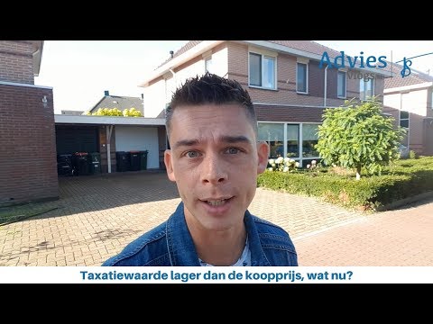 Taxatiewaarde lager dan koopprijs, wat nu? | Adviesvlogs.nl