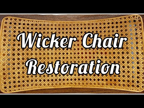 Wood & Wicker Chair Restoration