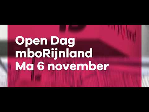 Open Dag 6 november 2017 aftermovie | mboRijnland