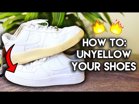 Most Frequently Asked Questions: How to Unyellow & Restore Yellowed Shoe Soles