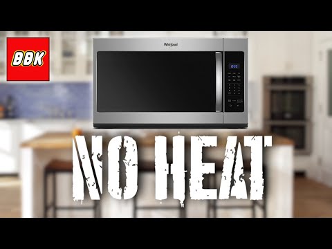 Whirlpool Microwave Turns On But Won't Heat and Loud Noise - How to Replace Magnetron and Diode