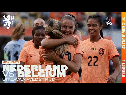 𝗪𝗢𝗥𝗟𝗗 𝗖𝗨𝗣 𝗥𝗘𝗔𝗗𝗬! 🦁 | Highlights Nederland - België (02/07/2023)